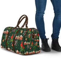 Love Cardinal Xmas Christmas Travel Bag Xmas Holiday Patterns - Wonder Print Shop