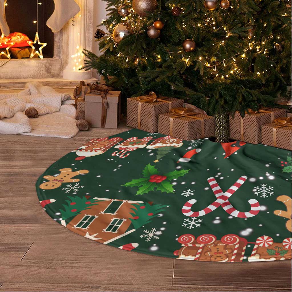 Love Cardinal Xmas Christmas Tree Skirt Xmas Holiday Patterns - Wonder Print Shop