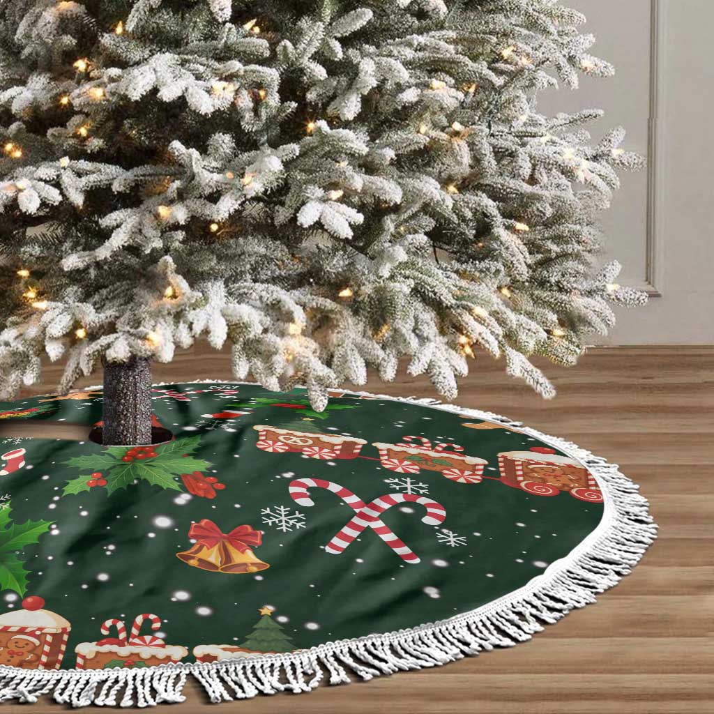 Love Cardinal Xmas Christmas Tree Skirt Xmas Holiday Patterns - Wonder Print Shop