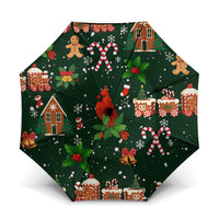 Love Cardinal Xmas Christmas Umbrella Xmas Holiday Patterns - Wonder Print Shop