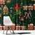 Love Cardinal Xmas Christmas Window Curtain Xmas Holiday Patterns - Wonder Print Shop