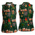 Love Cardinal Xmas Christmas Women Sleeveless Polo Shirt Xmas Holiday Patterns - Wonder Print Shop
