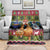 Cat Hanging on Xmas Tree Christmas Blanket Xmas Holiday Patterns - Wonder Print Shop