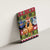 Cat Hanging on Xmas Tree Christmas Canvas Wall Art Xmas Holiday Patterns - Wonder Print Shop