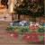Cat Hanging on Xmas Tree Christmas Tree Skirt Xmas Holiday Patterns - Wonder Print Shop