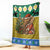 Gabon Christmas Blanket with Pixel Art Elephant Santa Christmas Tree and Flag Colors Pattern - Wonder Print Shop
