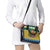 Gabon Christmas Shoulder Handbag with Pixel Art Elephant Santa Christmas Tree and Flag Colors Pattern - Wonder Print Shop