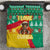 Guinea Christmas Bedding Set with Santa Chimpanzee Heart Hands and Green Red Snowflake Pattern - Wonder Print Shop
