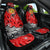Aboriginal Flag Style Dot Art And Abstract Kangaroo Car Seat Cover - Wonder Print Shop