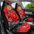 Aboriginal Flag Style Dot Art And Abstract Kangaroo Car Seat Cover - Wonder Print Shop
