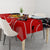 Aboriginal Flag Style Dot Art And Abstract Kangaroo Tablecloth - Wonder Print Shop