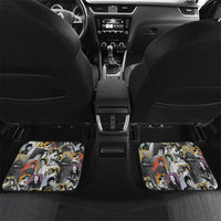 Black History Fight Like A Girl Car Mats African Feminist Icons and Bold Retro Art Style - Wonder Print Shop