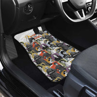 Black History Fight Like A Girl Car Mats African Feminist Icons and Bold Retro Art Style - Wonder Print Shop