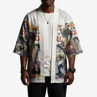 Black History Fight Like A Girl Kimono African Feminist Icons and Bold Retro Art Style - Wonder Print Shop