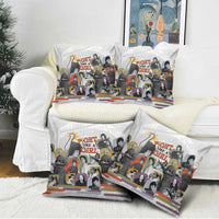 Black History Fight Like A Girl Pillow Cover African Feminist Icons and Bold Retro Art Style - Wonder Print Shop