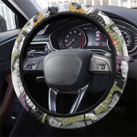 Black History Fight Like A Girl Steering Wheel Cover African Feminist Icons and Bold Retro Art Style - Wonder Print Shop