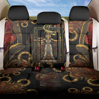 Serket Ancient Egyptian Back Car Seat Cover with Canopic Jars and Scorpion Motif in Protection