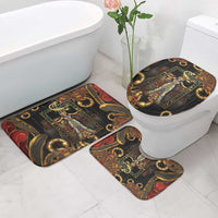 Serket Ancient Egyptian Bathroom Set with Canopic Jars and Scorpion Motif in Protection