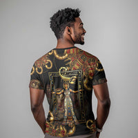 Serket Ancient Egyptian T shirt with Canopic Jars and Scorpion Motif in Protection