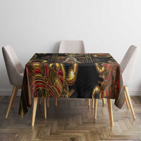 Serket Ancient Egyptian Tablecloth with Canopic Jars and Scorpion Motif in Protection