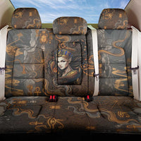 Serket Egyptian Back Car Seat Cover Jeweled Scorpion and Cobweb Motif in Mystical Egyptian