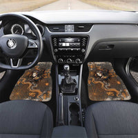 Serket Egyptian Car Mats Jeweled Scorpion and Cobweb Motif in Mystical Egyptian