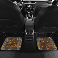 Serket Egyptian Car Mats Jeweled Scorpion and Cobweb Motif in Mystical Egyptian