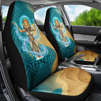 Tefnut Ancient Egyptian Car Seat Cover with Water Drop and Lion Symbol