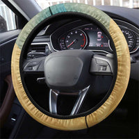 Tefnut Ancient Egyptian Steering Wheel Cover with Water Drop and Lion Symbol