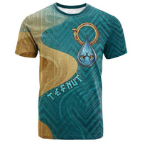 Tefnut Ancient Egyptian T shirt with Water Drop and Lion Symbol