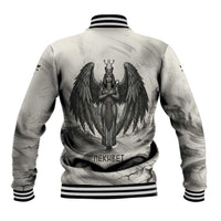 Nekhbet Egyptian Baseball Jacket Vulture Goddess Mother of Protection Wings Claws Desert