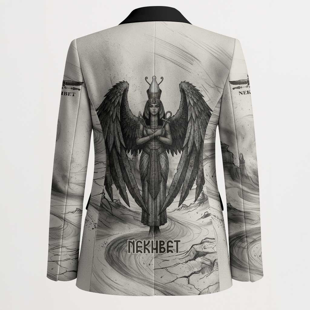 Nekhbet Egyptian Blazer Vulture Goddess Mother of Protection Wings Claws Desert