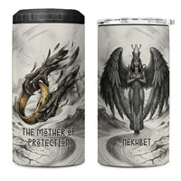 Nekhbet Egyptian 4 in 1 Can Cooler Tumbler Vulture Goddess Mother of Protection Wings Claws Desert