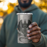 Nekhbet Egyptian 4 in 1 Can Cooler Tumbler Vulture Goddess Mother of Protection Wings Claws Desert