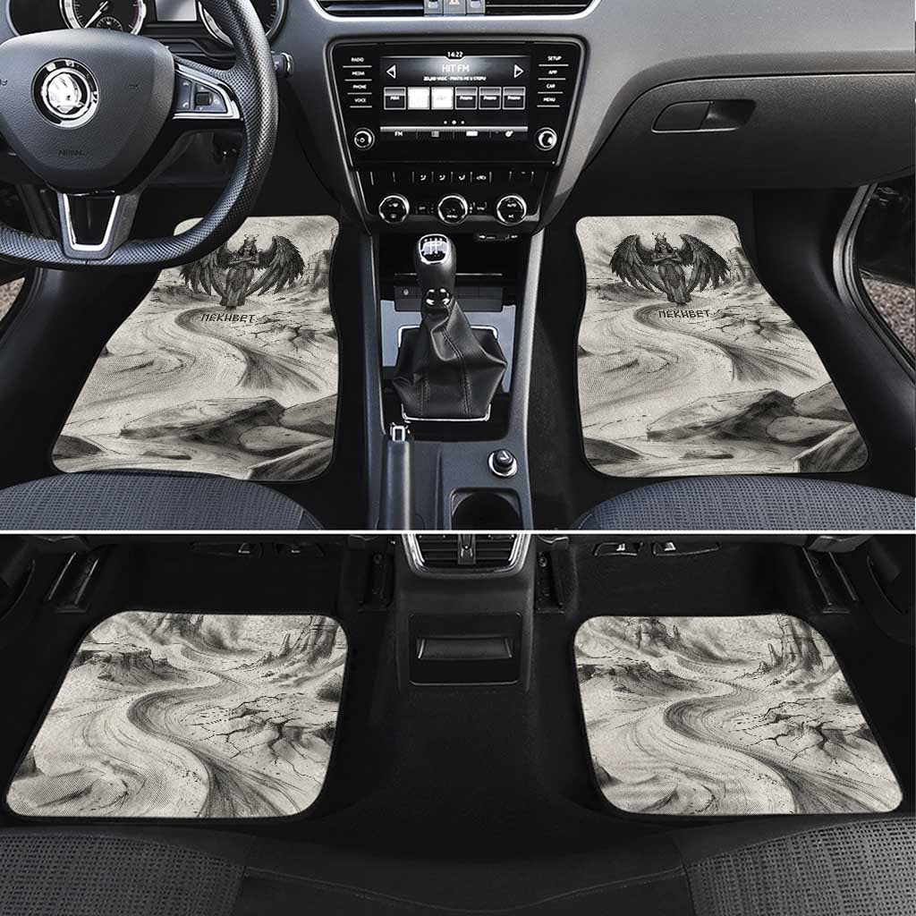 Nekhbet Egyptian Car Mats Vulture Goddess Mother of Protection Wings Claws Desert