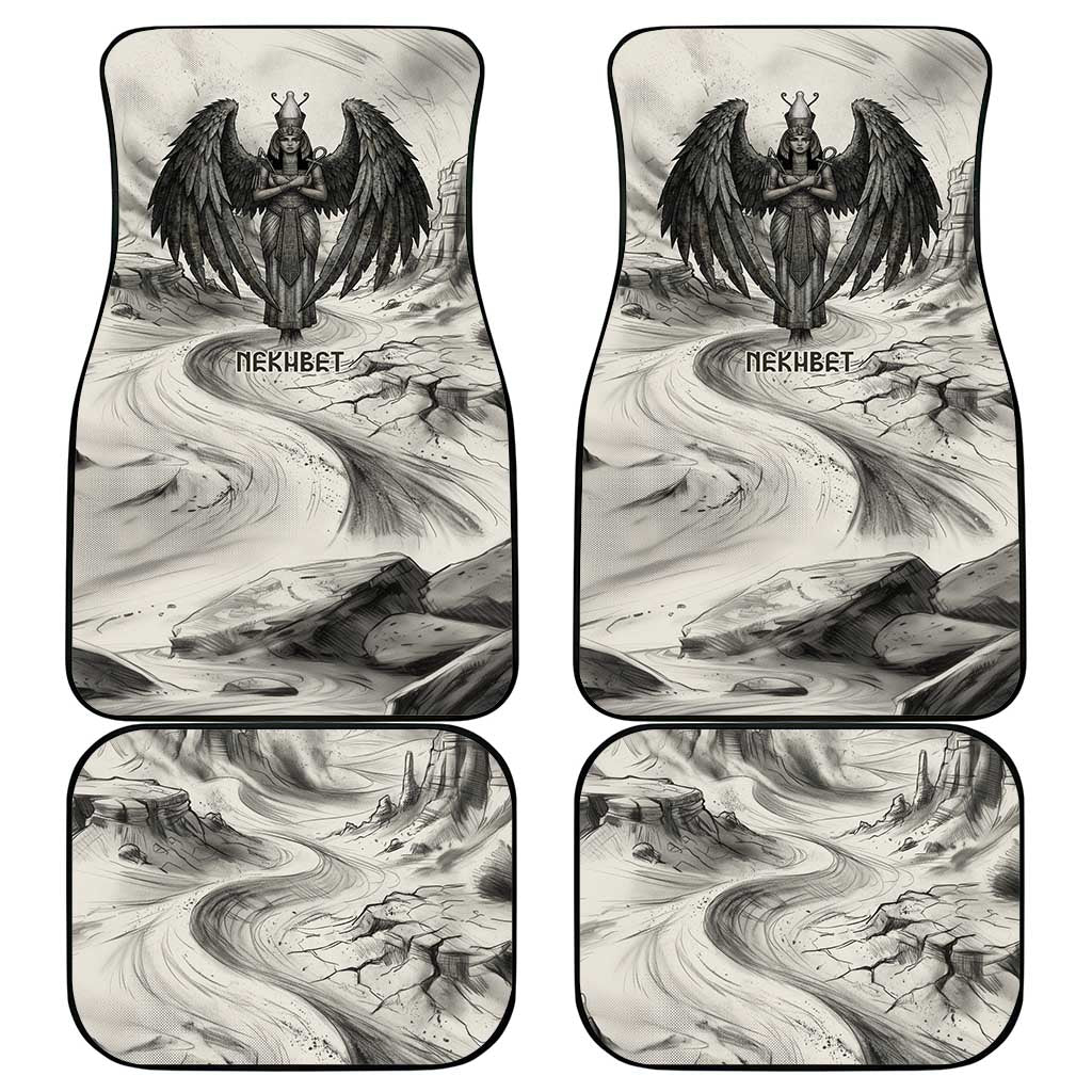 Nekhbet Egyptian Car Mats Vulture Goddess Mother of Protection Wings Claws Desert