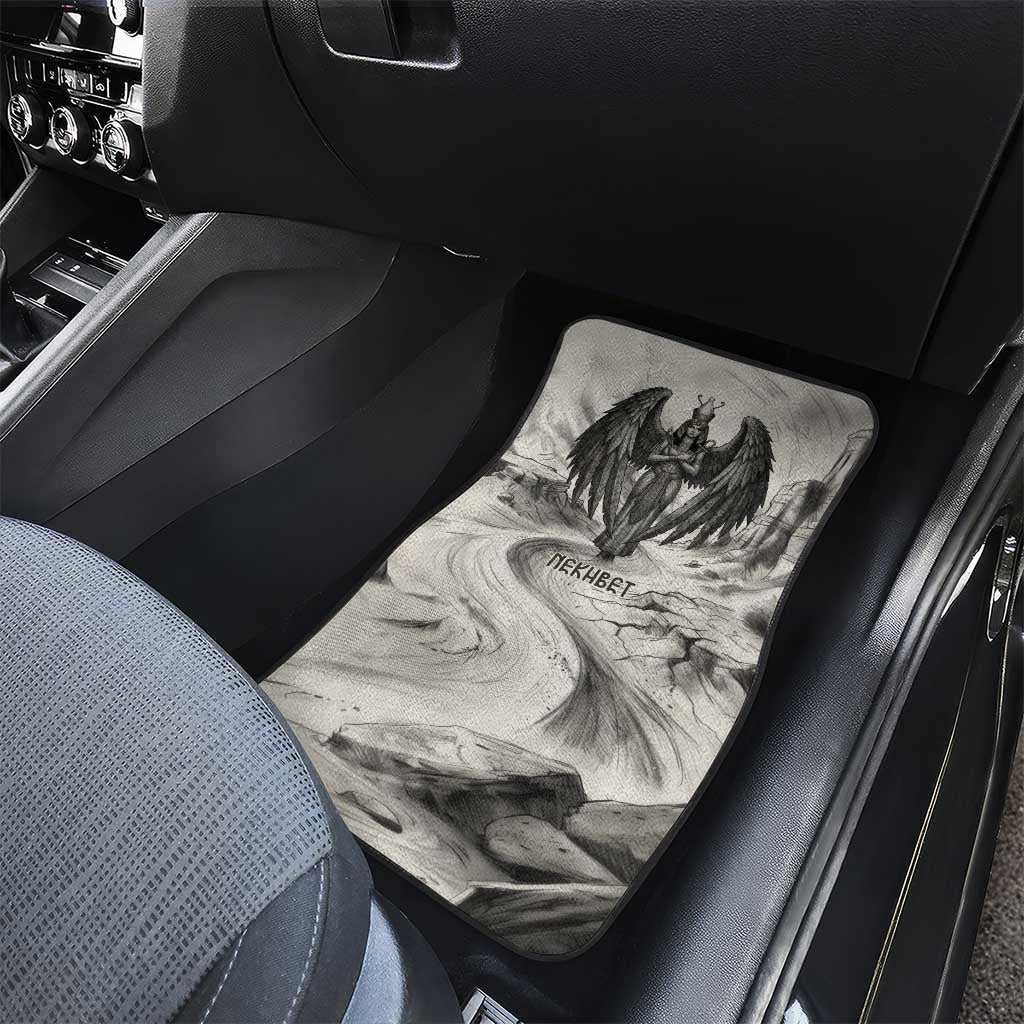 Nekhbet Egyptian Car Mats Vulture Goddess Mother of Protection Wings Claws Desert