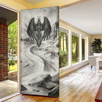 Nekhbet Egyptian Door Cover Vulture Goddess Mother of Protection Wings Claws Desert