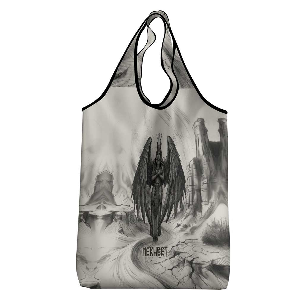 Nekhbet Egyptian Grocery Bag Vulture Goddess Mother of Protection Wings Claws Desert