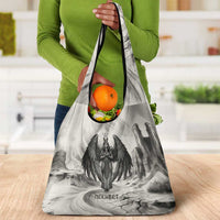 Nekhbet Egyptian Grocery Bag Vulture Goddess Mother of Protection Wings Claws Desert