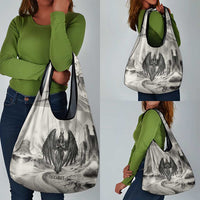 Nekhbet Egyptian Grocery Bag Vulture Goddess Mother of Protection Wings Claws Desert