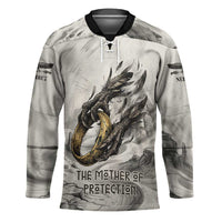Nekhbet Egyptian Hockey Jersey Vulture Goddess Mother of Protection Wings Claws Desert