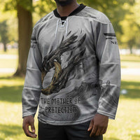 Nekhbet Egyptian Hockey Jersey Vulture Goddess Mother of Protection Wings Claws Desert