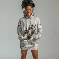 Nekhbet Egyptian Hoodie Dress Vulture Goddess Mother of Protection Wings Claws Desert