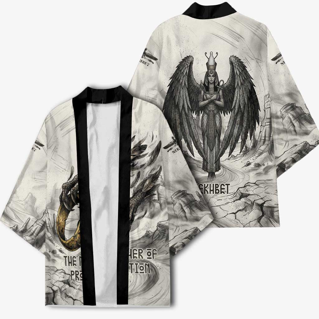 Nekhbet Egyptian Kimono Vulture Goddess Mother of Protection Wings Claws Desert