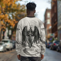Nekhbet Egyptian Long Sleeve Shirt Vulture Goddess Mother of Protection Wings Claws Desert