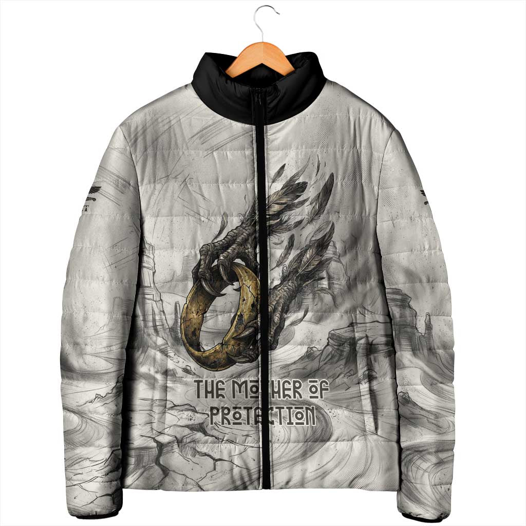 Nekhbet Egyptian Padded Jacket Vulture Goddess Mother of Protection Wings Claws Desert