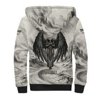 Nekhbet Egyptian Sherpa Hoodie Vulture Goddess Mother of Protection Wings Claws Desert