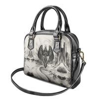 Nekhbet Egyptian Shoulder Handbag Vulture Goddess Mother of Protection Wings Claws Desert