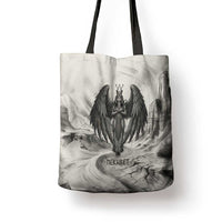 Nekhbet Egyptian Tote Bag Vulture Goddess Mother of Protection Wings Claws Desert